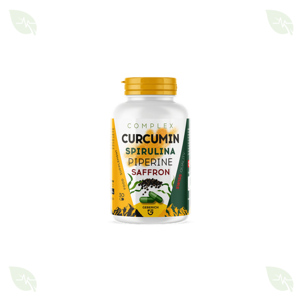 Complex Curcumin Spirulina Piperine Saffron